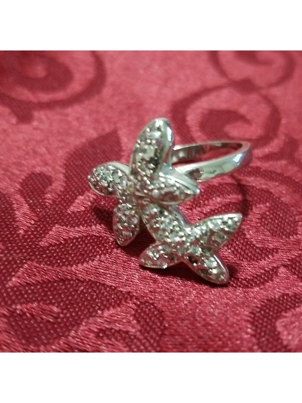 Sterling silver stamped 925 ring ,size 7